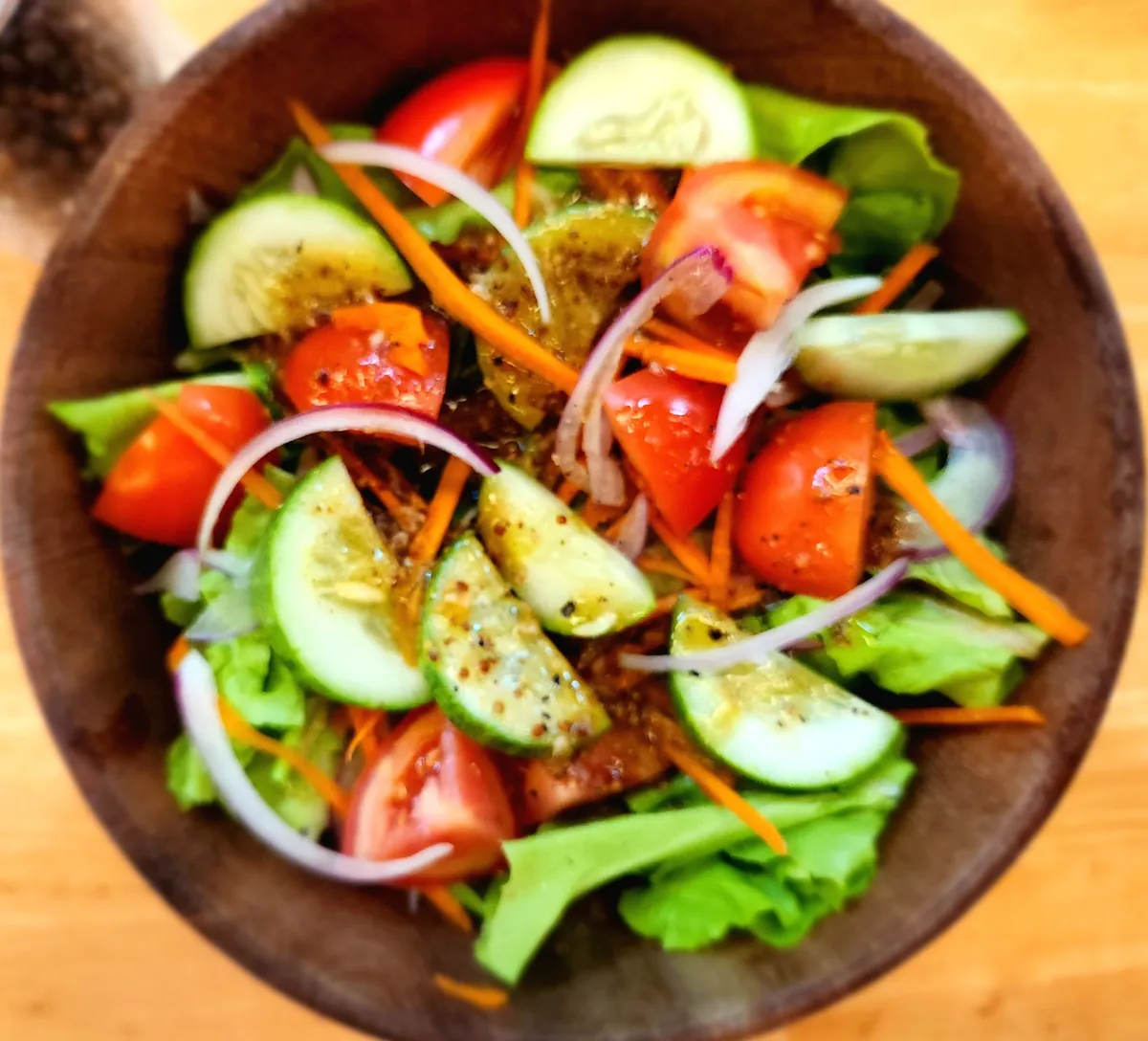 Pizza Luna house salad