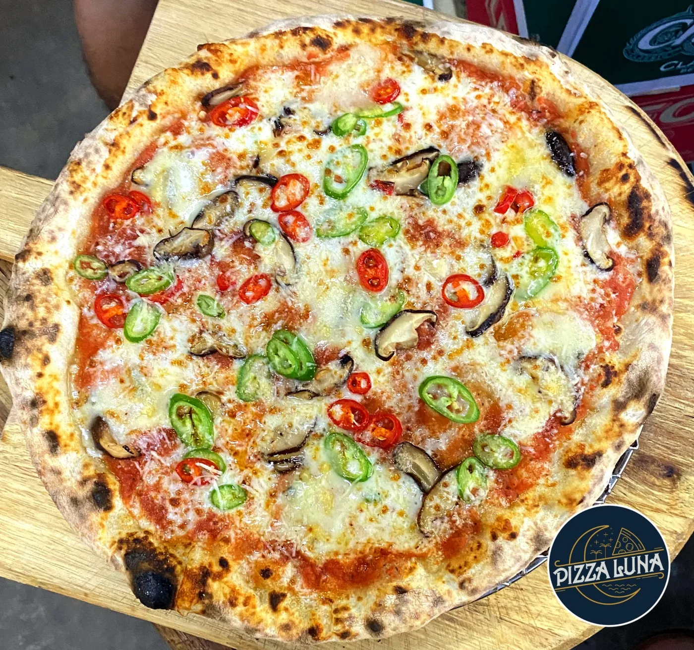Pizza Luna storefront in Koh Phangan